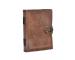 Handmade Charcoal Antique  Embossed Leather note book journal handmade book Embossed Note Book Diary